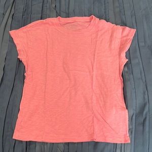 Z Supply Pink Cotton T-Shirt Size Small